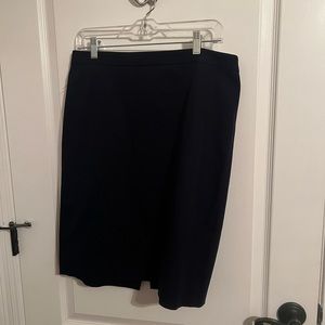 Jcrew suiting no 2 pencil skirt EUC size 10 navy